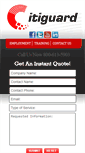 Mobile Screenshot of mysecurityguards.com